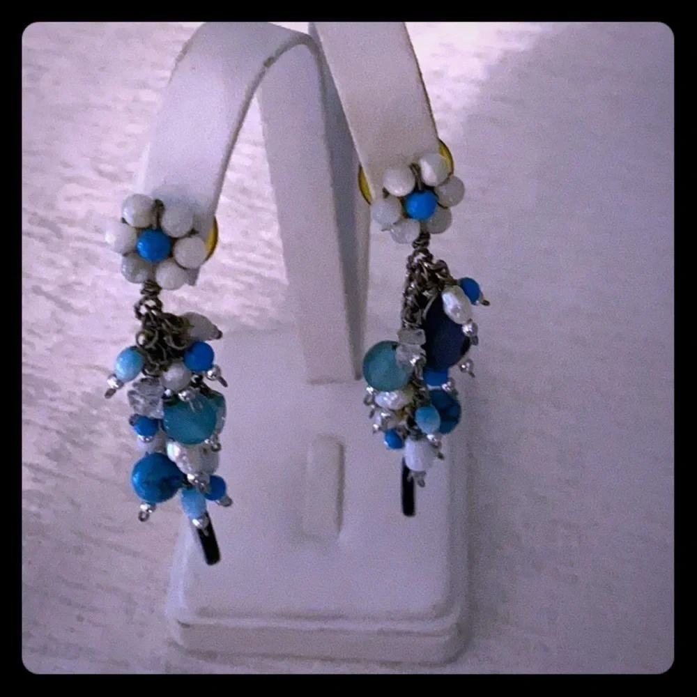 Flower Dangle Earrings